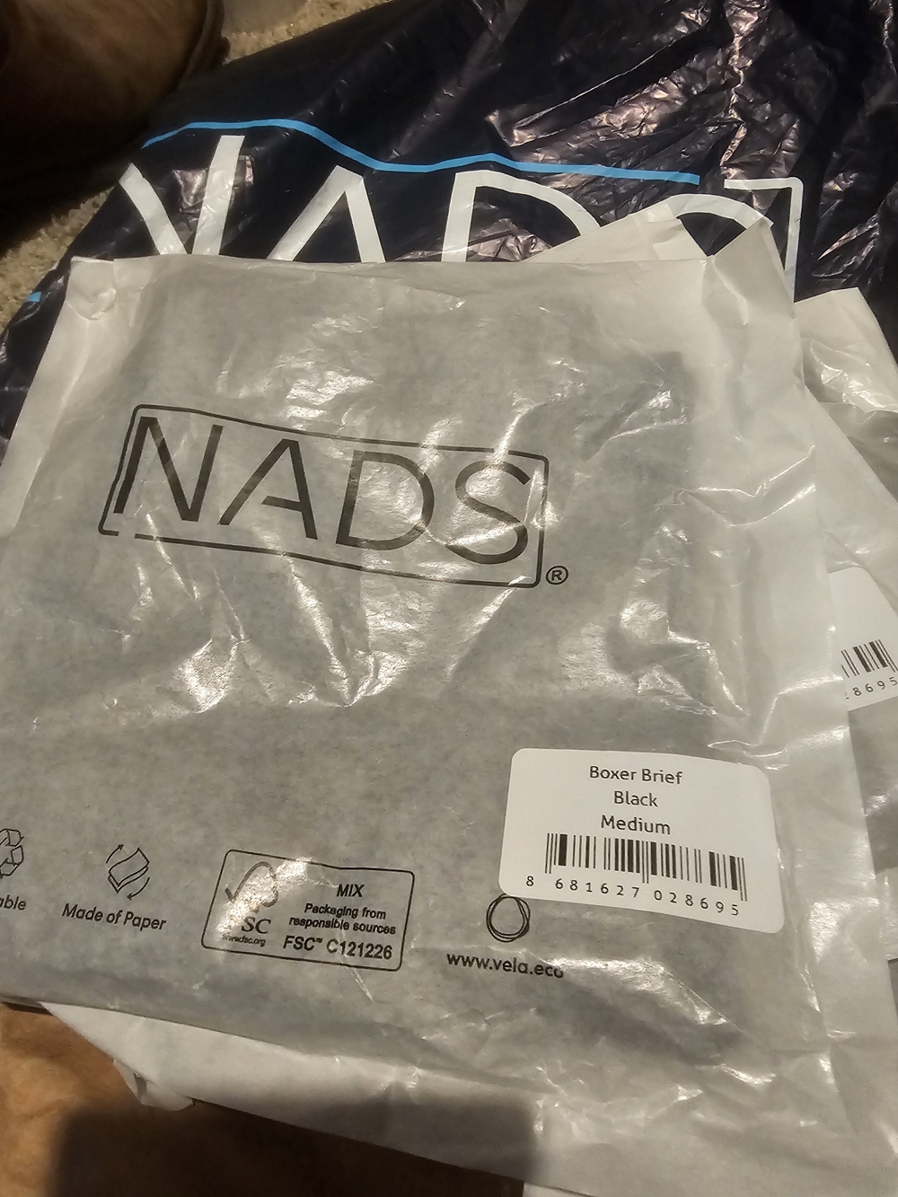 NADS Boxer Briefs - Black